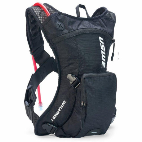 Batoh ENDURO OUTLANDER 3 JUNIOR, USWE - Švédsko dětský (černá, objem 3 l, hydrobag 1,5 l)