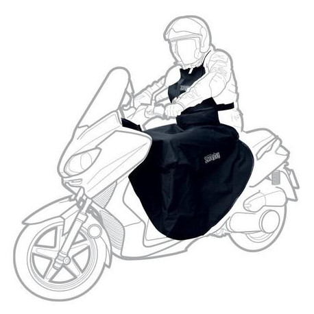 Přehoz přes nohy a tělo Scootleg textilní/nepromokavý, OXFORD (černý)
