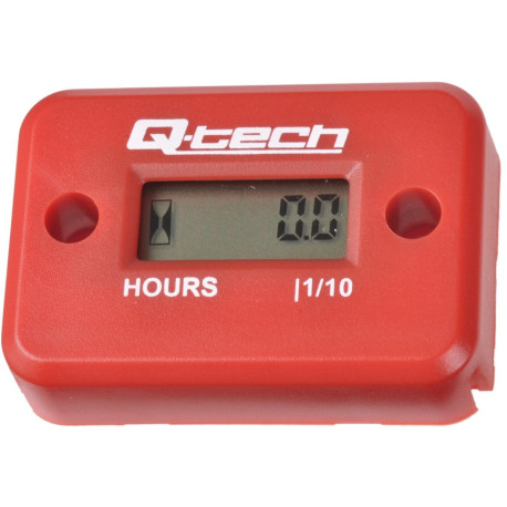 Měřič motohodin, Q-TECH (červený)