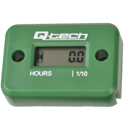 Měřič motohodin, Q-TECH (zelený)