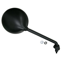 Zpětné zrcátko plastové (závit pravý M8, průměr skla 120 mm), Q-TECH, P