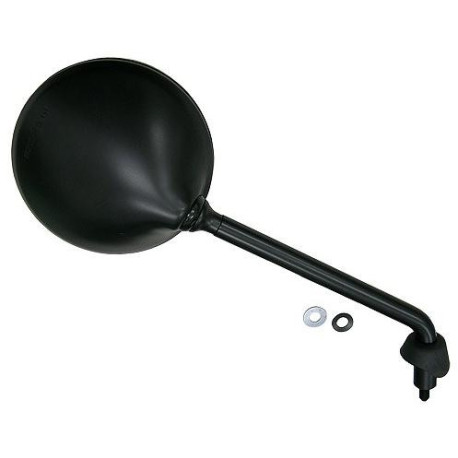 Zpětné zrcátko plastové (závit pravý M8, průměr skla 120 mm), Q-TECH, P