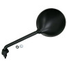 Zpětné zrcátko plastové (závit pravý M8, průměr skla 120 mm), Q-TECH, L