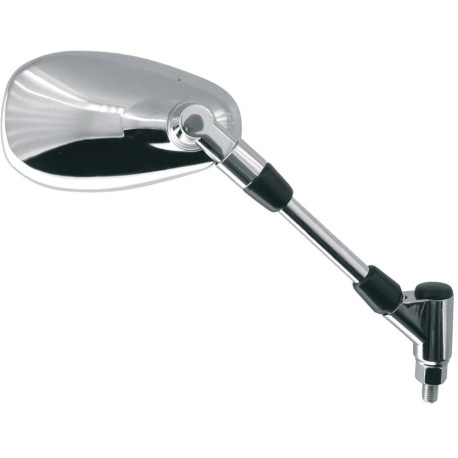 Zpětné zrcátko chromové (závit levý M10), Q-TECH, P
