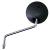 Zpětné zrcátko plastové (závit pravý M10, průměr 106 mm), Q-TECH, L