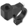 CNC adaptér zpětného zrcátka M8/1,25 levý závit (22,2 mm průměr) (černý)