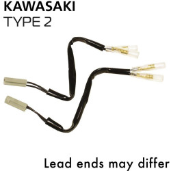 Univerzální konektor pro připojení blinkrů Kawasaki, OXFORD (sada 2 ks)