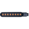 Sekvenční LED blinkry NIGHTFIGHTER, OXFORD (kouřové sklo, sada vč. odporů, pár)