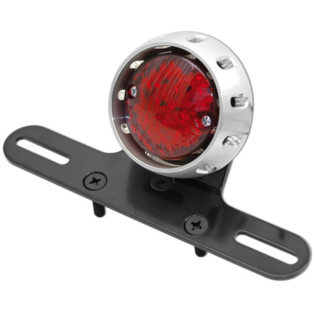 Zadní světlo LED s osvětlením a držákem RZ (průměr sklíčka 56 mm, celkem 72 mm)