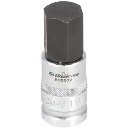 Stahovák osy kol (6-ti hran, 19 mm), BIKESERVICE