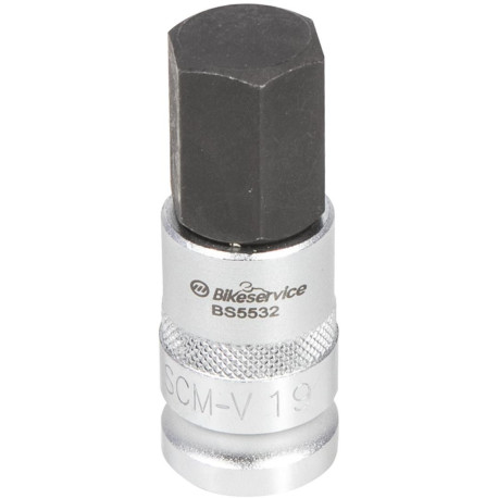 Stahovák osy kol (6-ti hran, 19 mm), BIKESERVICE