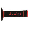 Gripy A190 (offroad) délka 123 + 120 mm, DOMINO (černo-červené)