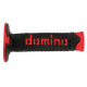 Gripy A260 (offroad) délka 120 mm, DOMINO (černo-červené)