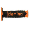 Gripy A260 (offroad) délka 120 mm, DOMINO (černo-oranžové)