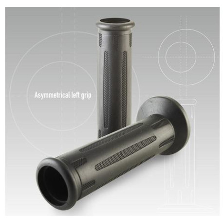 Gripy OEM BMW styl 6190 (road) délka 122 mm, DOMINO (černé)