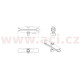 Rameno 152 mm, kovové, pro 1" kulové čepy, RAM Mounts
