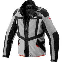 Bunda NET RUNNER H2OUT, SPIDI (černá/šedá/červená)