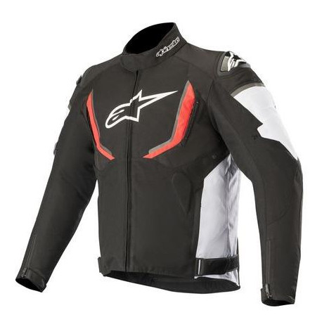 Bunda T-GP R 2 WATERPROOF, ALPINESTARS (černá/bílá/červená) 2022