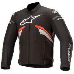 Bunda T-GP PLUS R 3, ALPINESTARS (černá/červená fluo/bílá)