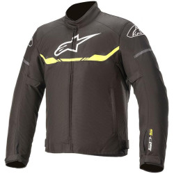 Bunda T-SPS WATERPROOF, ALPINESTARS (černá/žlutá fluo) 2023