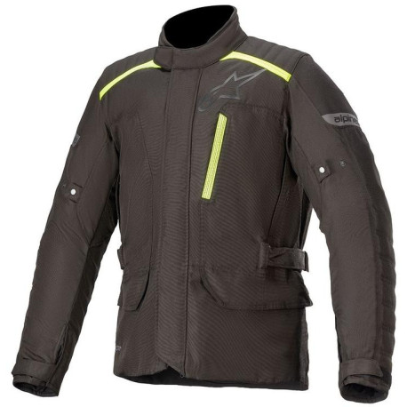 Bunda GRAVITY DRYSTAR, ALPINESTARS (černá/žlutá fluo) 2023
