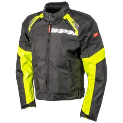 Bunda FLASH EVO H2OUT, SPIDI (černá/žlutá fluo)