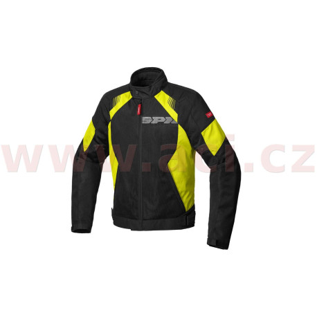 Bunda FLASH EVO NET WINDOUT, SPIDI (černá/bílá/žlutá fluo)