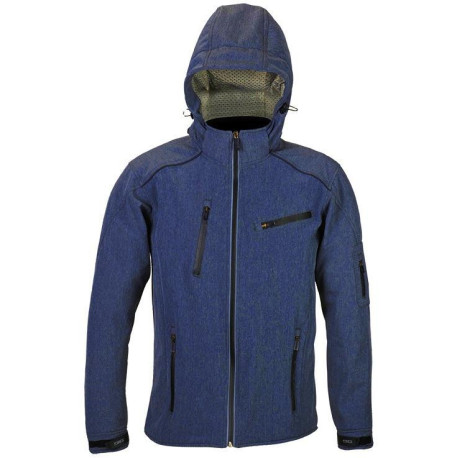 Street softshell bunda SOFT, 4SQUARE - pánská (modrá) 2023