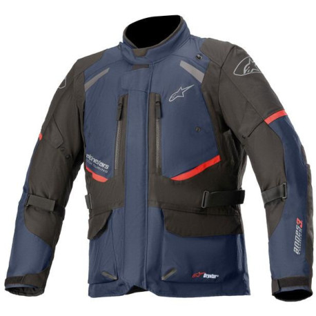 Bunda ANDES DRYSTAR, TECH-AIR 5 kompatibilní, ALPINESTARS (tmavě modrá/černá/červená) 2023