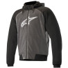 Bunda CHROME SPORT HOODIE, ALPINESTARS (antracit/černá/bílá) 2023