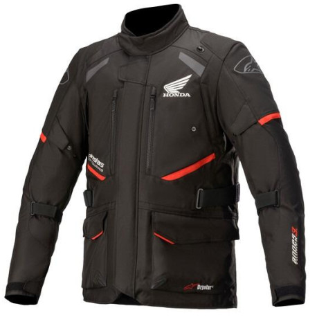 Bunda ANDES DRYSTAR HONDA kolekce, TECH-AIR 5 kompatibilní, ALPINESTARS (černá/červená) 2023