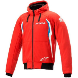 Bunda CHROME SPORT HONDA kolekce, ALPINESTARS (červená/modrá/černá) 2023