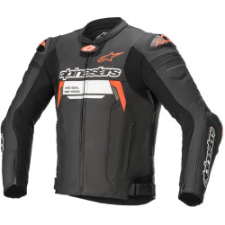 Bunda MISSILE 2 IGNITION, TECH-AIR kompatibilní, ALPINESTARS (černá/červená fluo) 2023