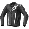 Bunda FUSION, ALPINESTARS (černá/bílá/metalická šedá) 2023