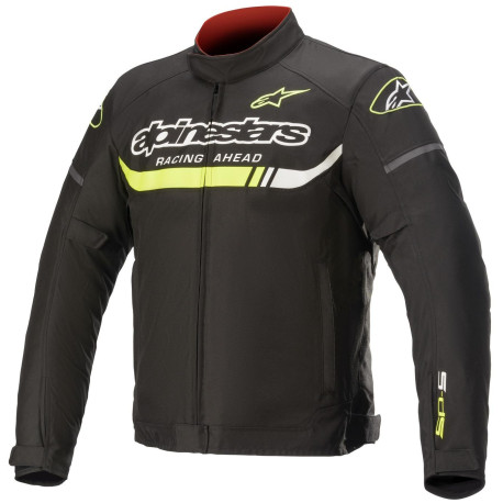 Bunda T-SP S IGNITION WATERPROOF, ALPINESTARS (černá/žlutá fluo) 2023