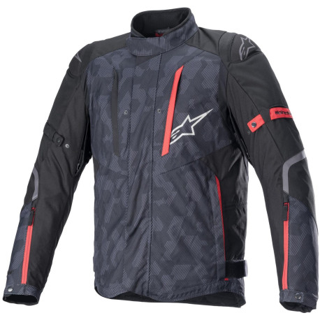 Bunda RX-5 DRYSTAR, ALPINESTARS (černá/maskáčová/červená) 2023