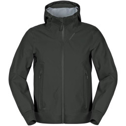 Bunda HOODIE SHELL, SPIDI (černá)