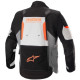 Bunda HALO DRYSTAR, ALPINESTARS (světle šedá/tmavě šedá/černá/červená fluo) 2023