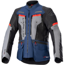 Bunda BOGOTA PRO DRYSTAR, ALPINESTARS (tmavě modrá/černá/červená) 2026