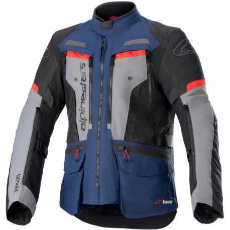 Bunda BOGOTA PRO DRYSTAR, ALPINESTARS (tmavě modrá/černá/červená) 2023