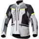 Bunda BOGOTA PRO DRYSTAR, ALPINESTARS (šedá/tmavě šedá/černá/žlutá fluo) 2023