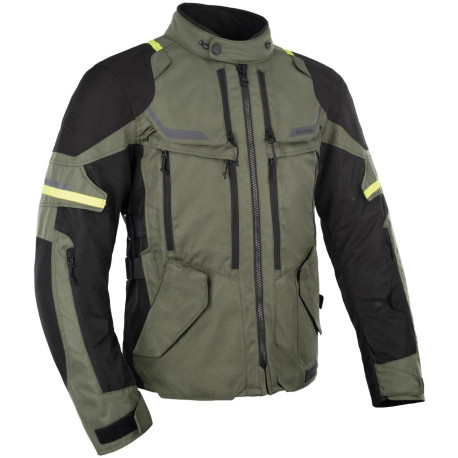 Bunda ROCKLAND DRY2DRY™, OXFORD ADVANCED (zelená khaki/černá/žlutá fluo)
