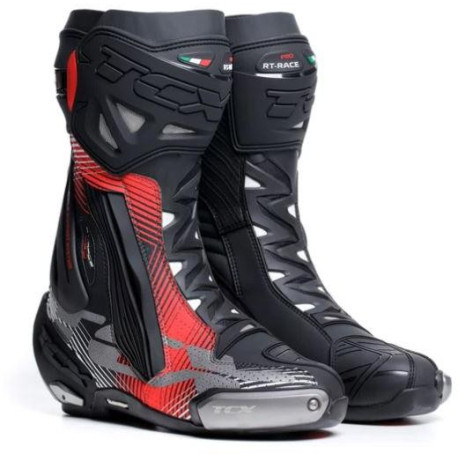 Moto boty TCX RT-RACE PRO AIR černo/červeno/bílé
