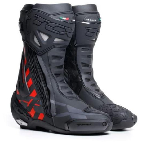 Moto boty TCX RT-RACE černo/červené 2023