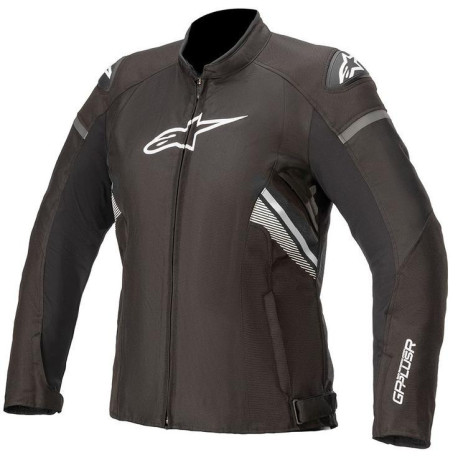 Bunda STELLA T-GP PLUS R 3, ALPINESTARS, dámská (černá/bílá) 2023