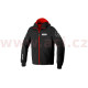 Mikina HOODIE ARMOR EVO, SPIDI (černá/červená)