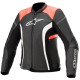 Bunda STELLA KIRA, ALPINESTARS, dámská (černá/růžová fluo)