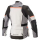 Bunda STELLA ANDES DRYSTAR, TECH-AIR 5 kompatibilní, ALPINESTARS, dámská (světle šedá/tmavě šedá/černá/růžová fluo) 2023