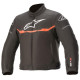 Bunda T-SP S WATERPROOF, ALPINESTARS, dětská (černá/červená fluo) 2023