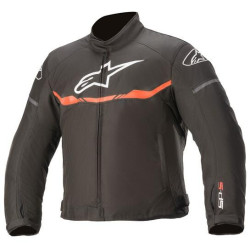 Bunda T-SP S WATERPROOF, ALPINESTARS, dětská (černá/červená fluo) 2023